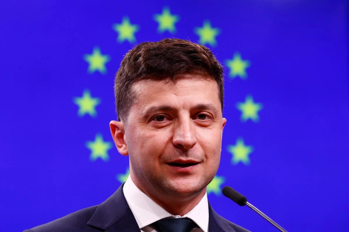 Tổng thống Ukraine Volodymyr Zelensky. Ảnh: Reuters