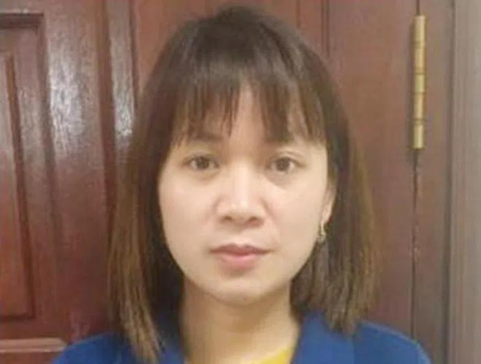 Phạm Thị Phượng tại thời điểm bị cơ quan công an bắt giữ Phạm Thị Phượng tại thời điểm bị cơ quan công an bắt giữ