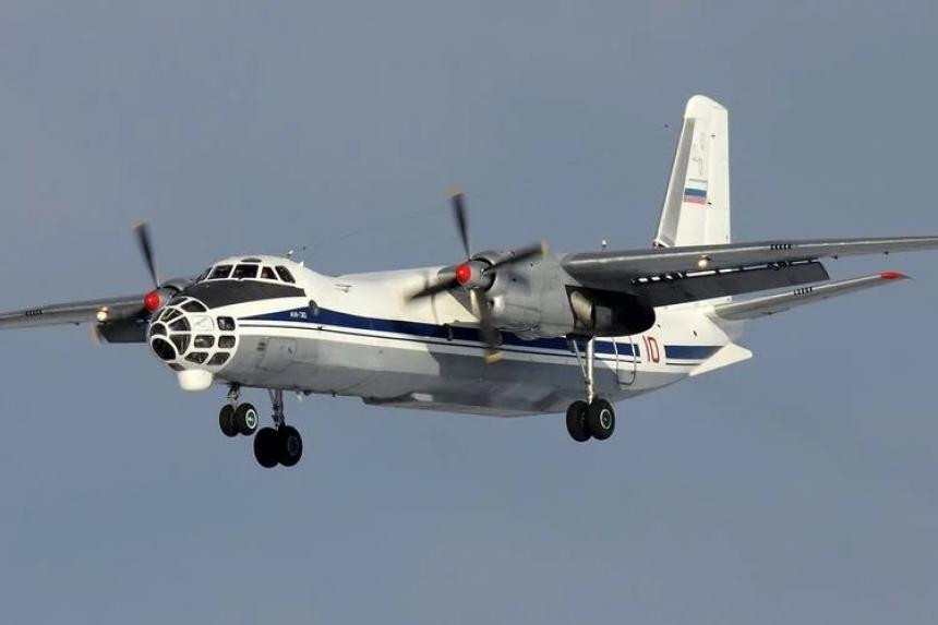 Máy bay AN-30 Nga. Ảnh: Twitter Máy bay AN-30 Nga. Ảnh: Twitter