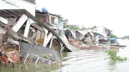 TPHCM có 19 vị trí sạt lở đặc biệt nguy hiểm ảnh 1