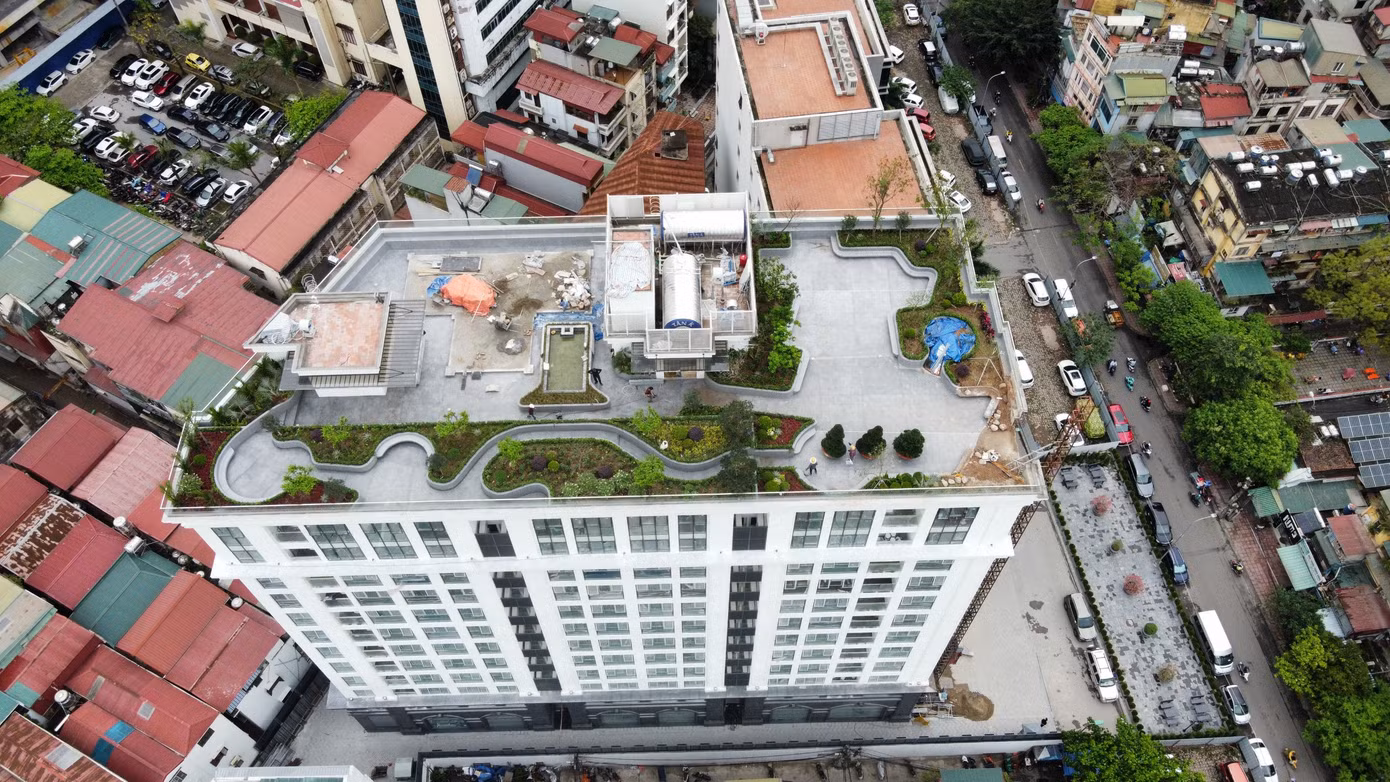 Dự án đang được môi giới chào bán các căn hộ chung cư với giá từ 110-150 triệu đồng/m2.