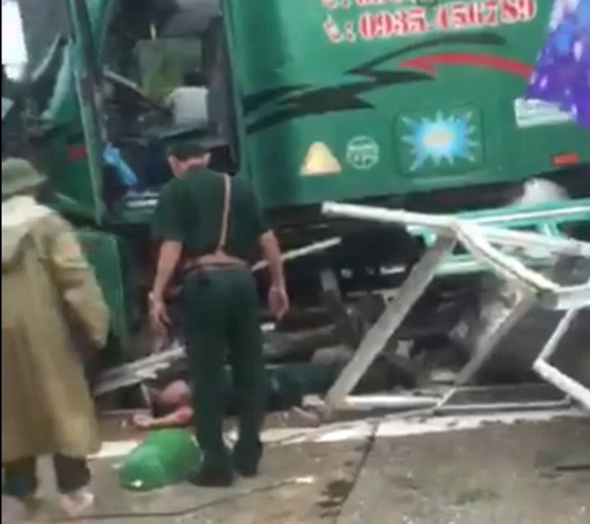 Container tự trôi, tông chết cán bộ biên phòng trong bốt gác ảnh 1