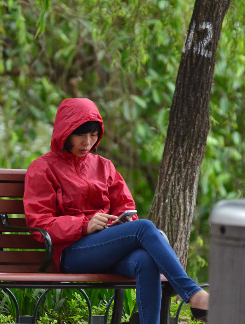 Người Hà thành thích thú đón rét 'nàng Bân' ảnh 7