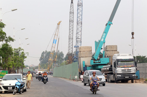 Tiến độ 8 dự án giao thông nghìn tỷ khẩn cấp ở Hà Nội ảnh 1