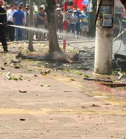 [ẢNH] Hiện trường thảm khốc vụ taxi phát nổ ở Quảng Ninh ảnh 3