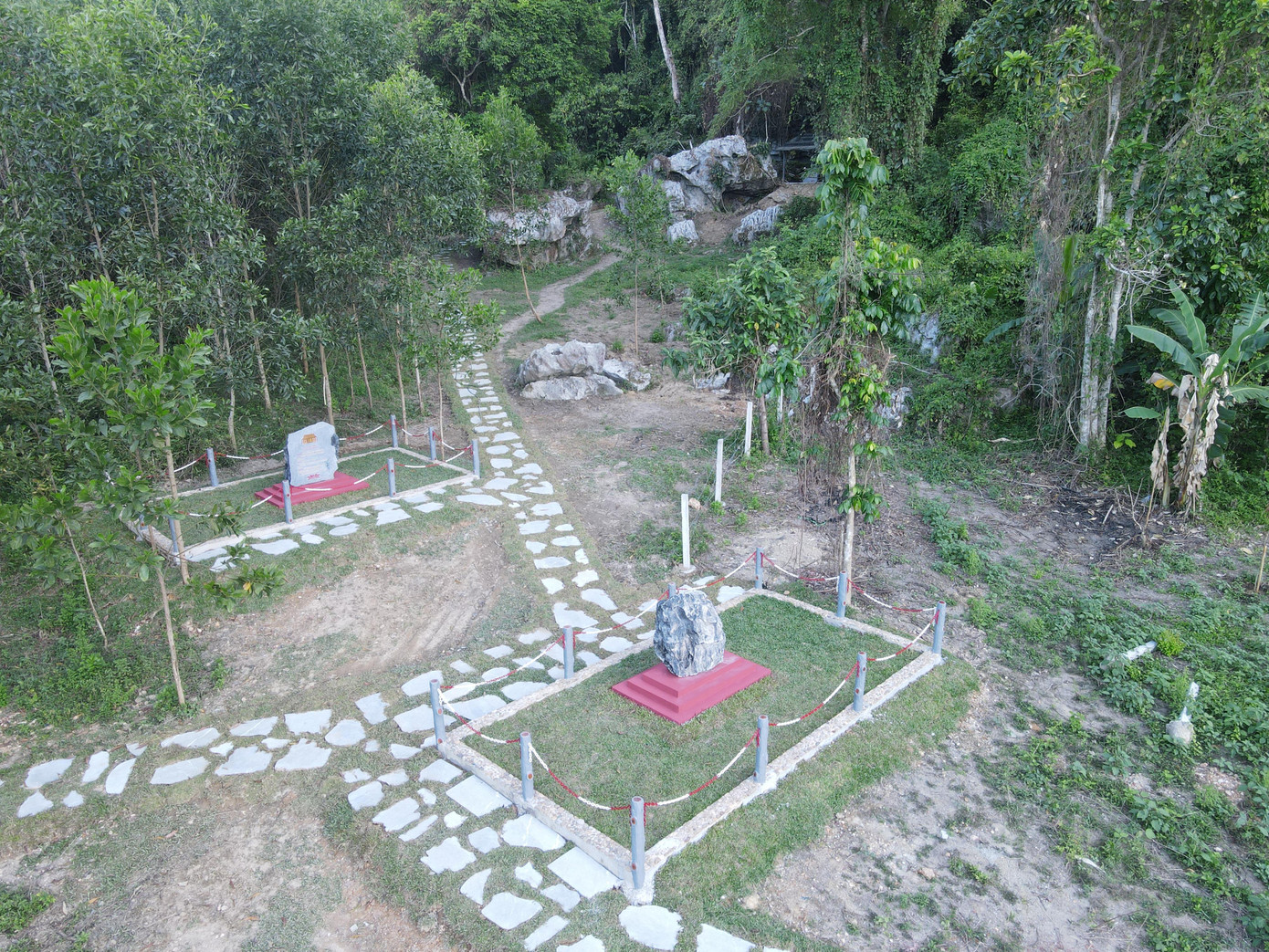 Phục dựng những điểm quan trọng tại khu di tích lịch sử hang Lèn Hà