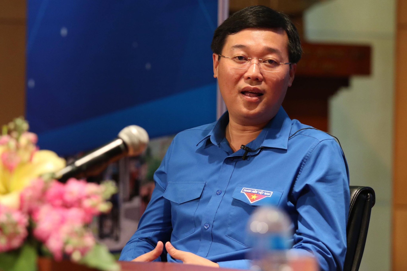 Bí thư thứ nhất TƯ Đoàn Lê Quốc Phong đối thoại với đoàn viên, thanh niên ảnh 4