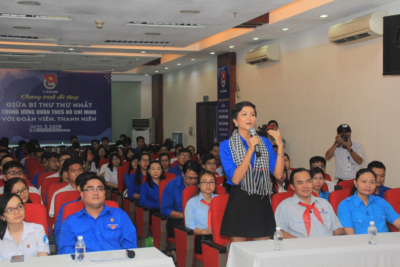 Bí thư thứ nhất TƯ Đoàn Lê Quốc Phong đối thoại với đoàn viên, thanh niên ảnh 14