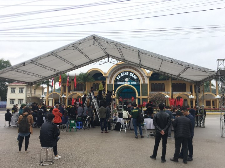 Đoàn tàu bọc thép Triều Tiên đã vào ga Đồng Đăng ảnh 40