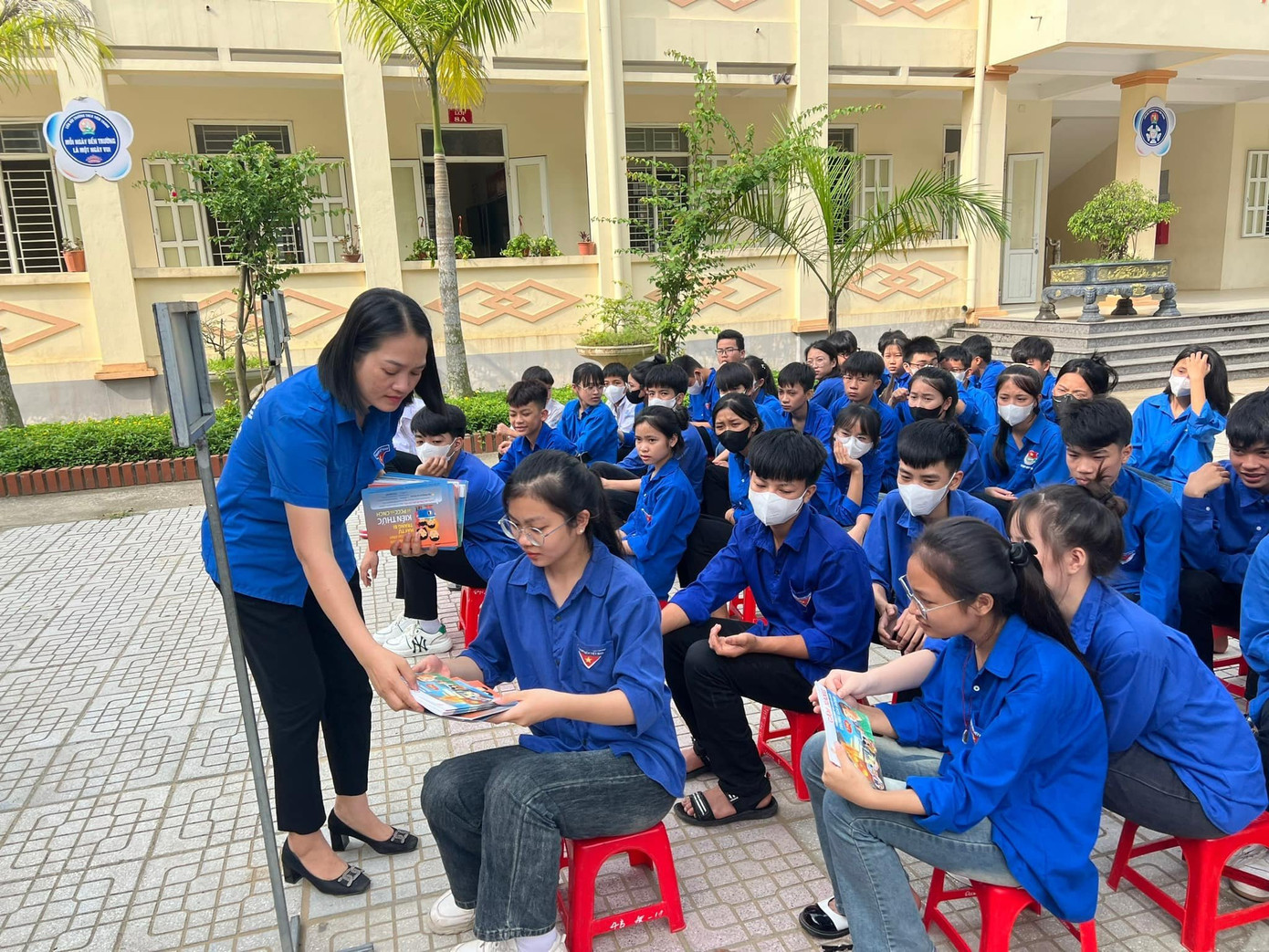 Học sinh được tuyên truyền về phòng chống đuối nước Học sinh được tuyên truyền về phòng chống đuối nước