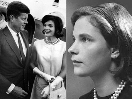 Thực tập sinh Nhà Trắng Mimi Beardsley (phải) đã tiết lộ về mối tình với Kennedy trong cuốn hồi ký năm 2012