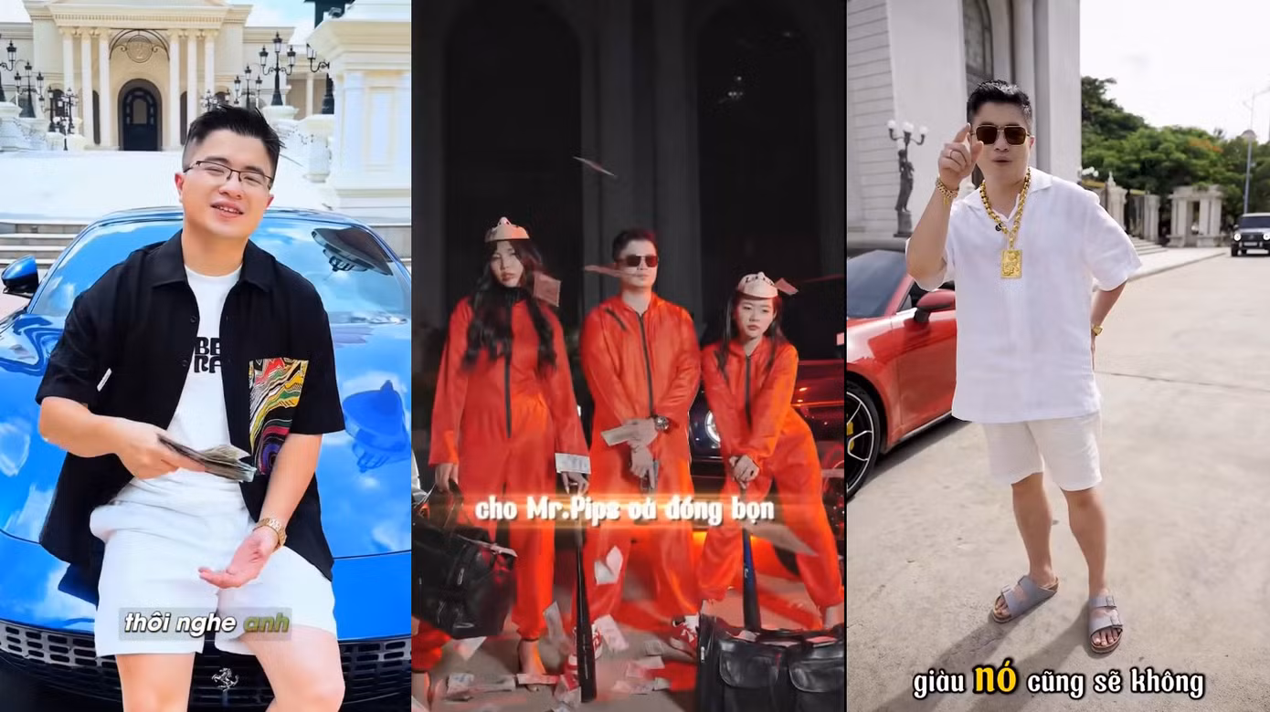 Hình ảnh Mr. Pips trong các đoạn video đánh bóng tên tuổi trên mạng xã hội. Hình ảnh Mr. Pips trong các đoạn video đánh bóng tên tuổi trên mạng xã hội.