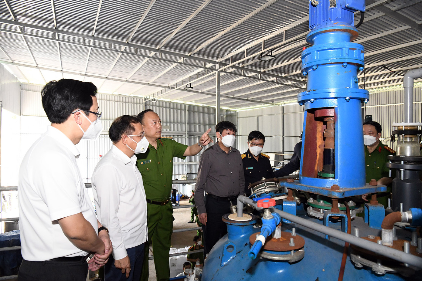 Xưởng sản xuất ma túy ketamin ở Khánh Hòa bị triệt phá.