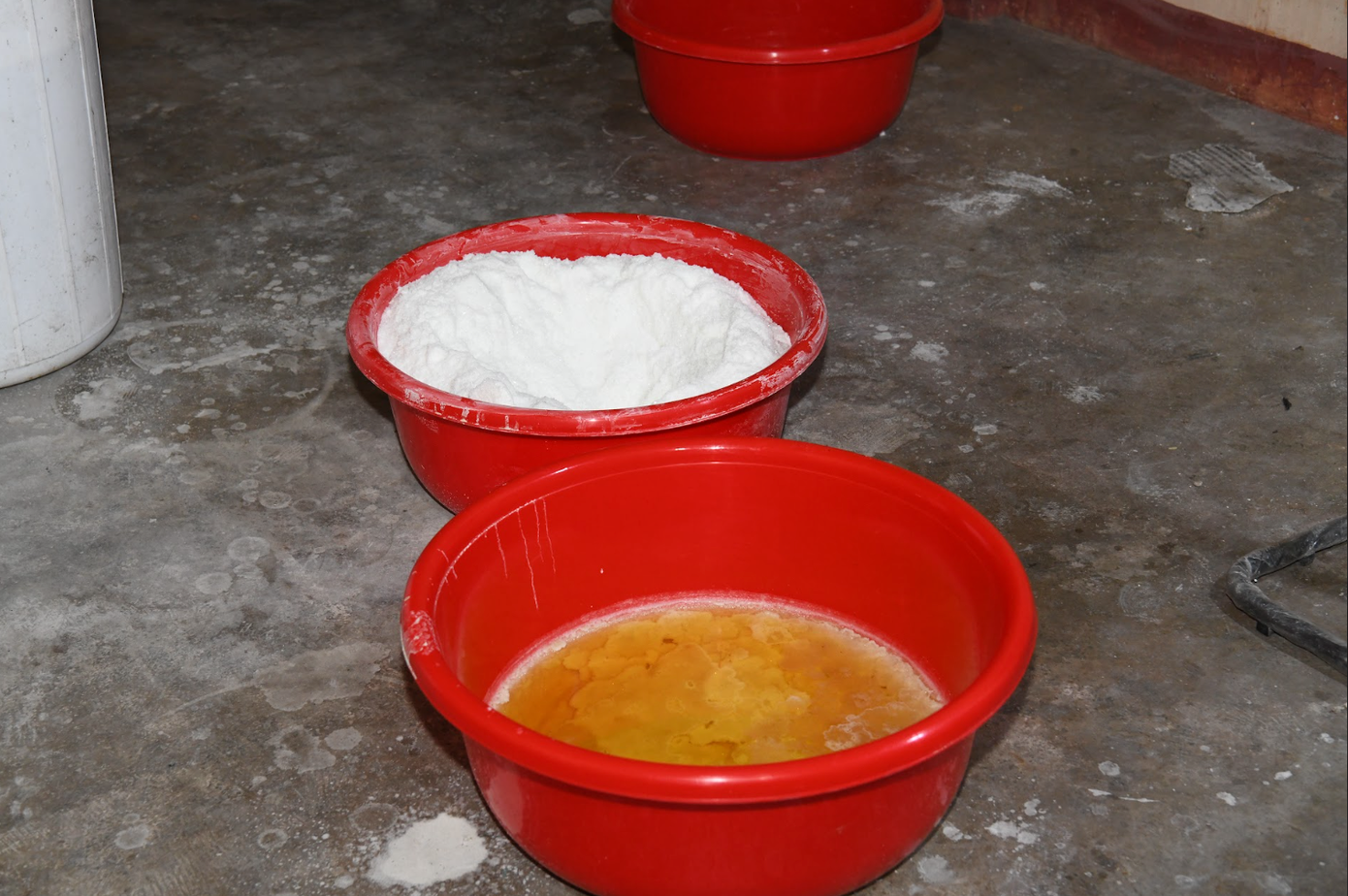 Khu vực xưởng sản xuất của các đối tượng. Khu vực xưởng sản xuất của các đối tượng.