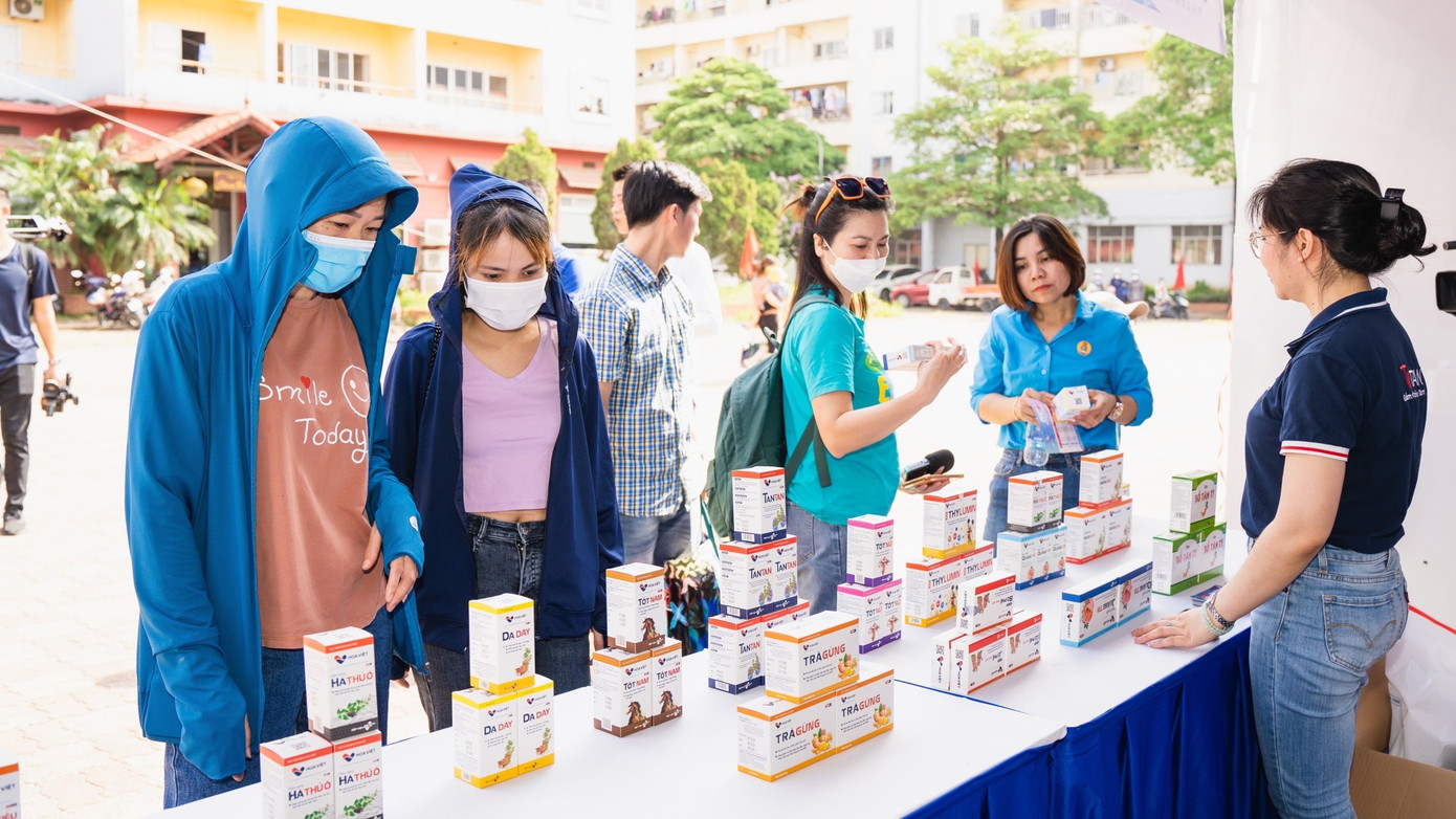 Thanh niên công nhân được tham gia nhiều hoạt động ý nghĩa tại chương trình