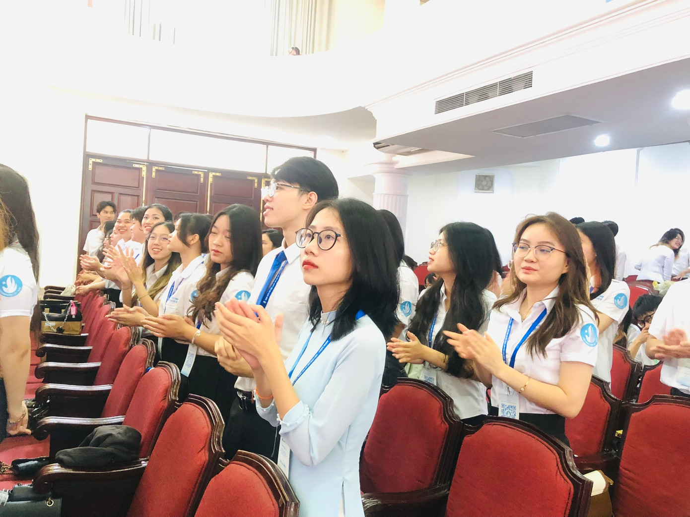 Các đại biểu sinh viên dự Đại hội