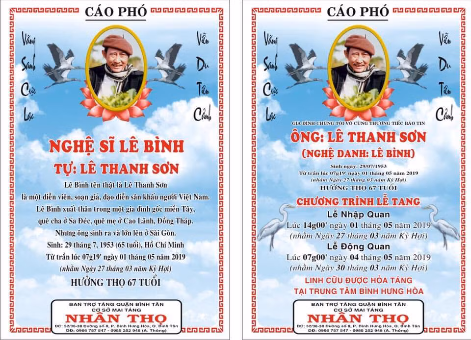 Tâm sự cuối đời của nghệ sĩ Lê Bình ảnh 2
