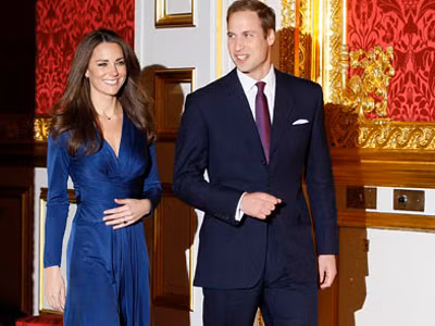 Hoàng tử Anh William và vị hôn thê Kate Middleton	Ảnh: BBC
