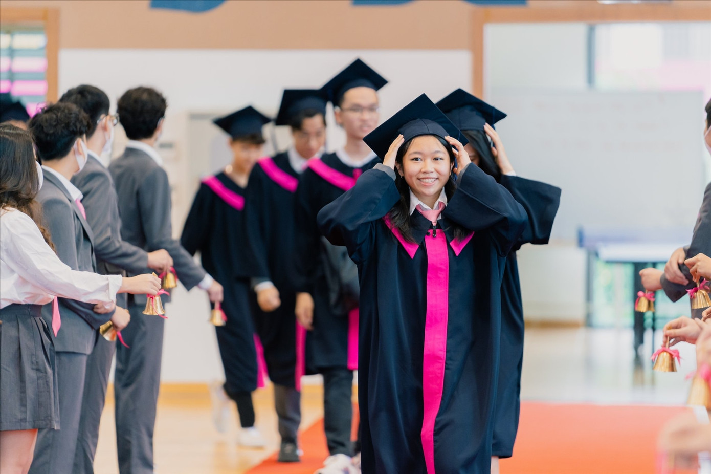 Trâm Anh trong Lễ tốt nghiệp TH School 2020 - 2021 Trâm Anh trong Lễ tốt nghiệp TH School 2020 - 2021