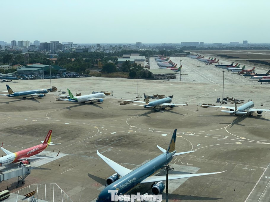 Khung giờ ban ngày của Tân Sơn Nhất đã không còn các slot thuận lợi cho các hãng tăng cường khai thác thêm các chuyến bay phục vụ nhu cầu Tết.