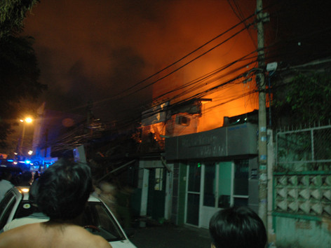 căn nhà bốc cháy được xác định là 3847 Nam Kỳ Khởi Nghĩa