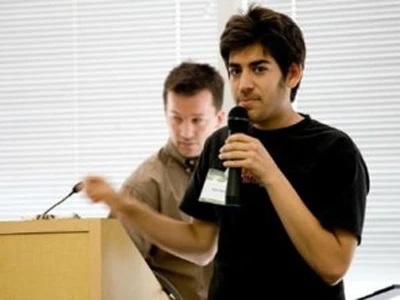 Hacker, nhà hoạt động xã hội Aaron Swartz. Ảnh: Atlantic Wire