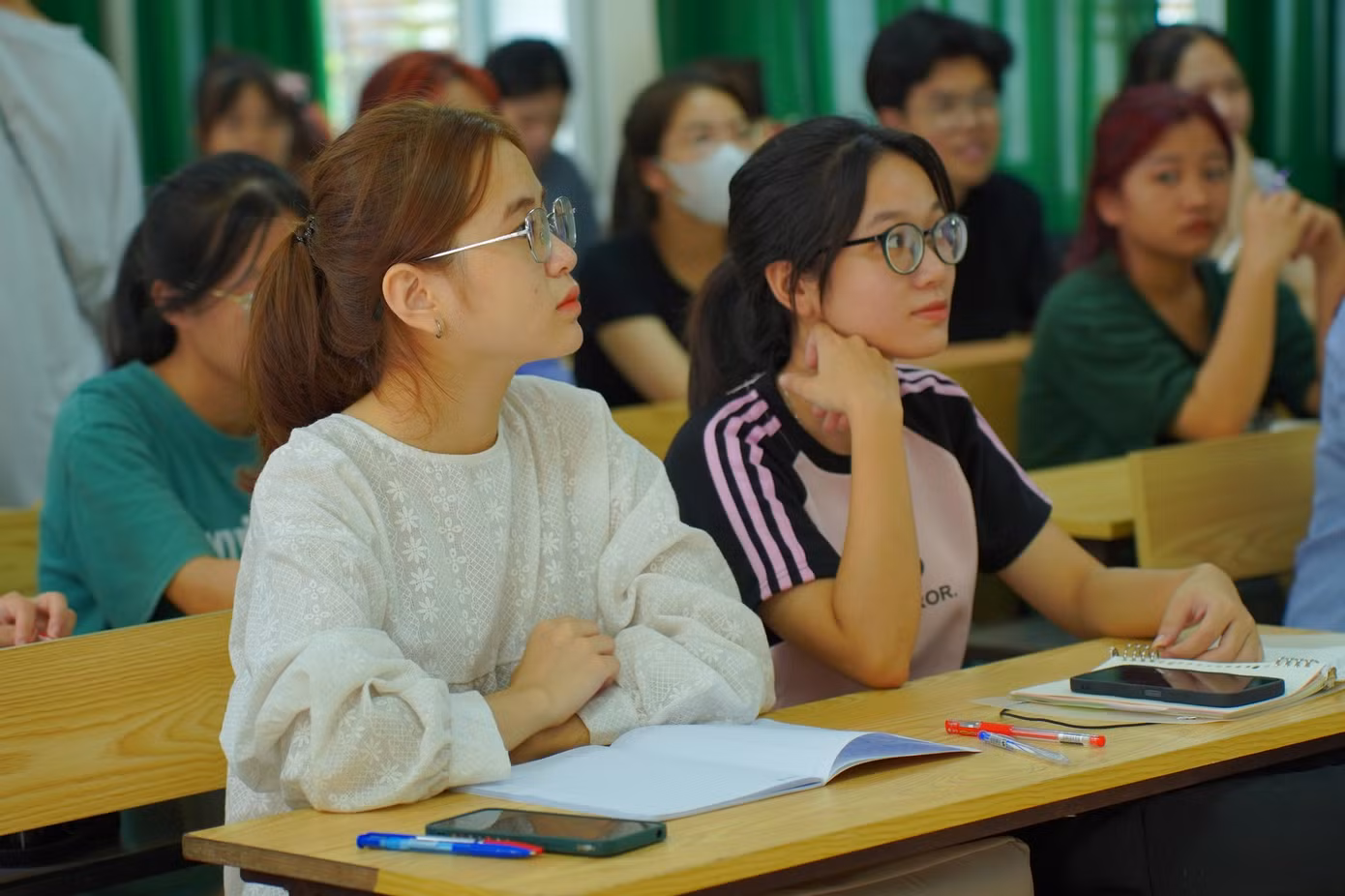 Tân sinh viên Trường ĐH Y Hà Nội nhập học năm 2023. Ảnh:HMU