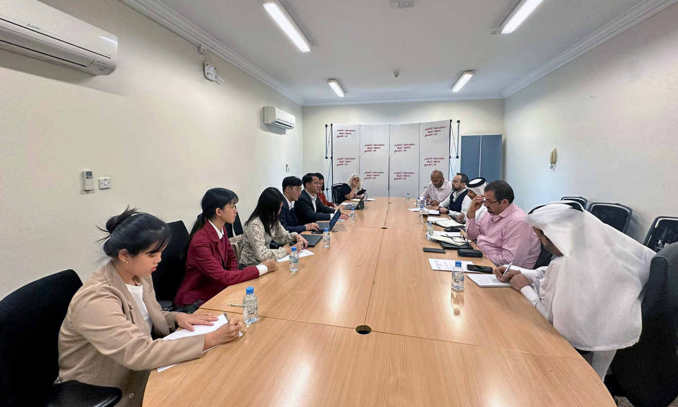 Bí thư T.Ư Đoàn Ngô Văn Cương cùng đoàn đại biểu Việt Nam thăm và làm việc với tổ chức EAA. Ảnh: Ban Quốc tế T.Ư Đoàn