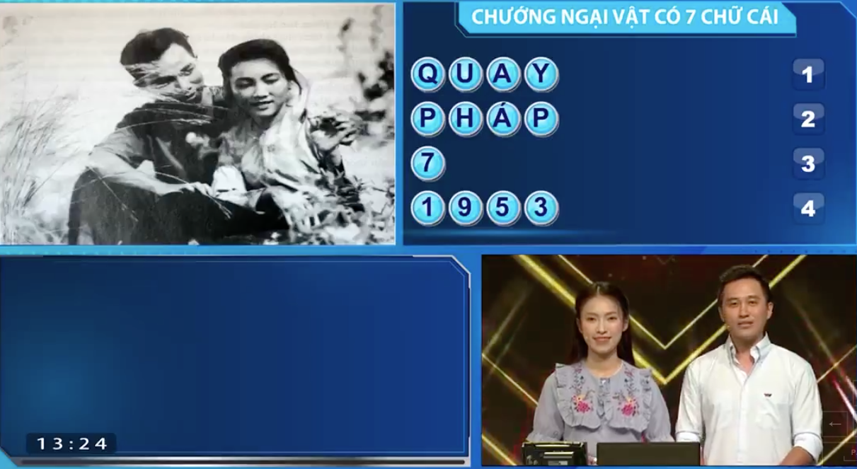 Quang Vinh giải đáp chính xác ẩn số chướng ngại vật.