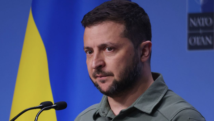 Tổng thống Ukraine Volodymir Zelensky. (Ảnh: Getty) Tổng thống Ukraine Volodymir Zelensky. (Ảnh: Getty)