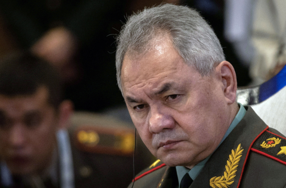 Bộ trưởng Quốc phòng Nga Sergei Shoigu. (Ảnh: Tass)