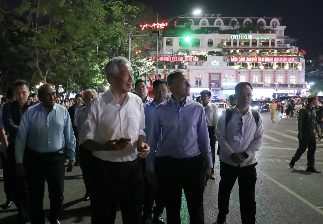 Thủ tướng Singapore Lý Hiển Long thăm chính thức Việt Nam từ ngày 27-29/8, theo lời mời của Thủ tướng Phạm Minh Chính. (Ảnh: Như Ý)