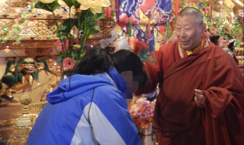 Wang Xingfu tự xưng là "Phật sống". (Ảnh: GlobalTimes)