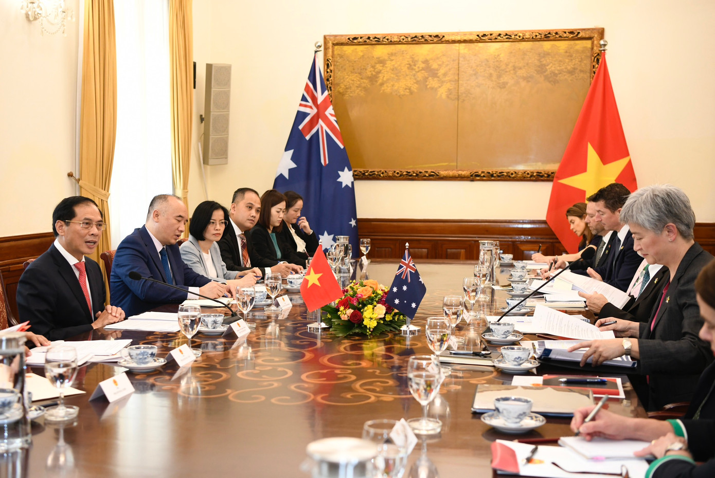 Đây là lần thứ năm Việt Nam và Úc tổ chức hội nghị bộ trưởng ngoại giao. (Ảnh: Như Ý)