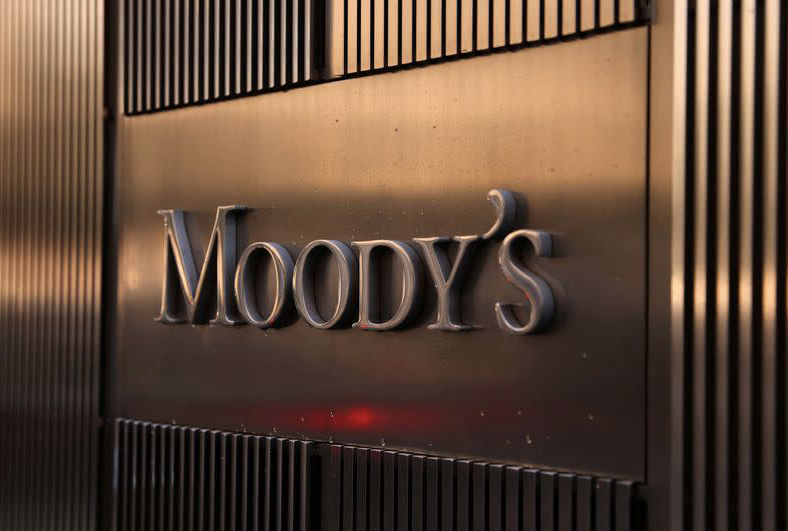 Logo của hãng xếp hạng tín dụng Moody's. (Ảnh: Reuters) Logo của hãng xếp hạng tín dụng Moody's. (Ảnh: Reuters)