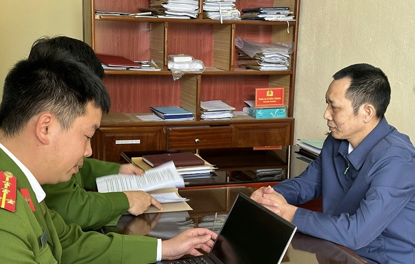 Vũ Ngọc Nam, nguyên Chủ tịch UBND xã Ngọc Phụng bị khởi tố bị can.