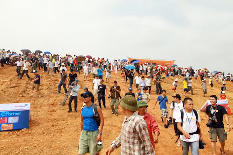 Khán giả tham dự VOC 2012 đông đảo. Khán giả tham dự VOC 2012 đông đảo