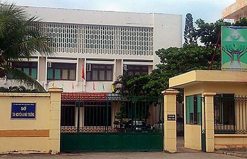 Sở TN&amp;MT Bình Thuận. Ảnh: CTV