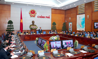 Hội nghị của Chính phủ với các địa phương triển khai Nghị quyết của Quốc hội về nhiệm vụ phát triển kinh tế-xã hội và dự toán ngân sách nhà nước năm 2013