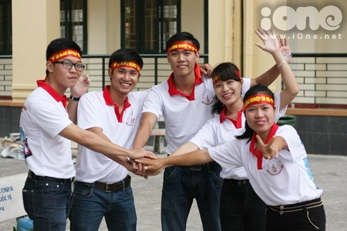 Nhóm sinh viên đến từ ĐH Nông nghiệp Hà Nội. Nhóm sinh viên đến từ ĐH Nông nghiệp Hà Nội