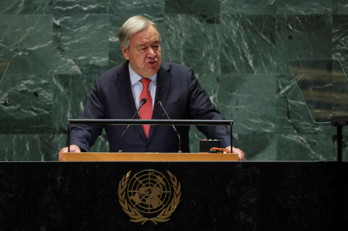 Tổng Thư ký Liên Hợp Quốc Antonio Guterres. (Ảnh: Reuters)