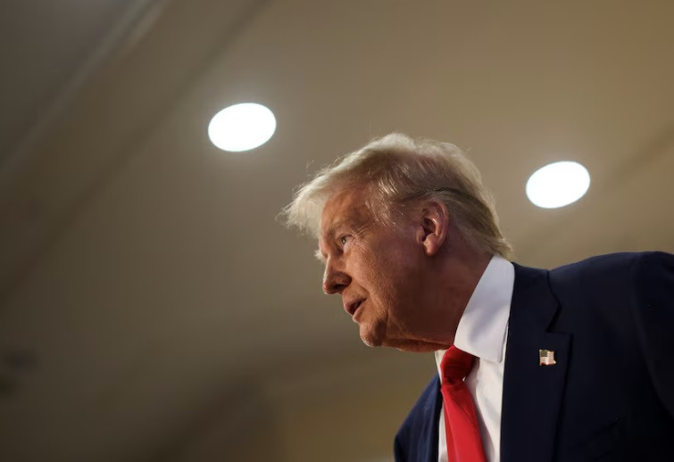 Ứng viên tổng thống Mỹ của đảng Cộng hòa Donald Trump. (Ảnh: Reuters)