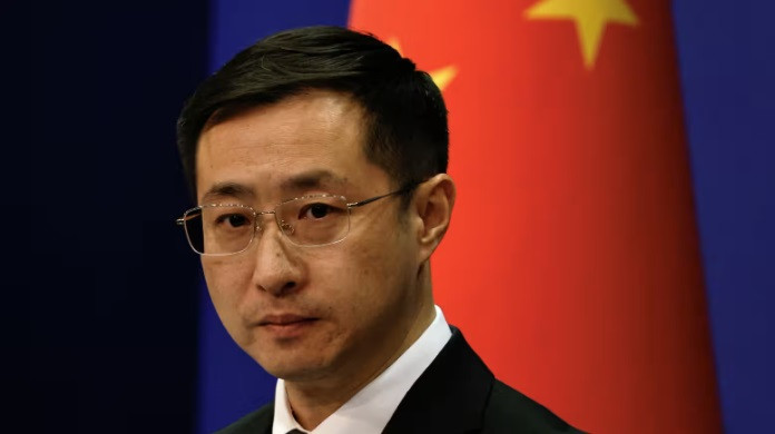 Phát ngôn viên Bộ Ngoại giao Trung Quốc Lâm Kiến. (Ảnh: Reuters) Phát ngôn viên Bộ Ngoại giao Trung Quốc Lâm Kiến. (Ảnh: Reuters)