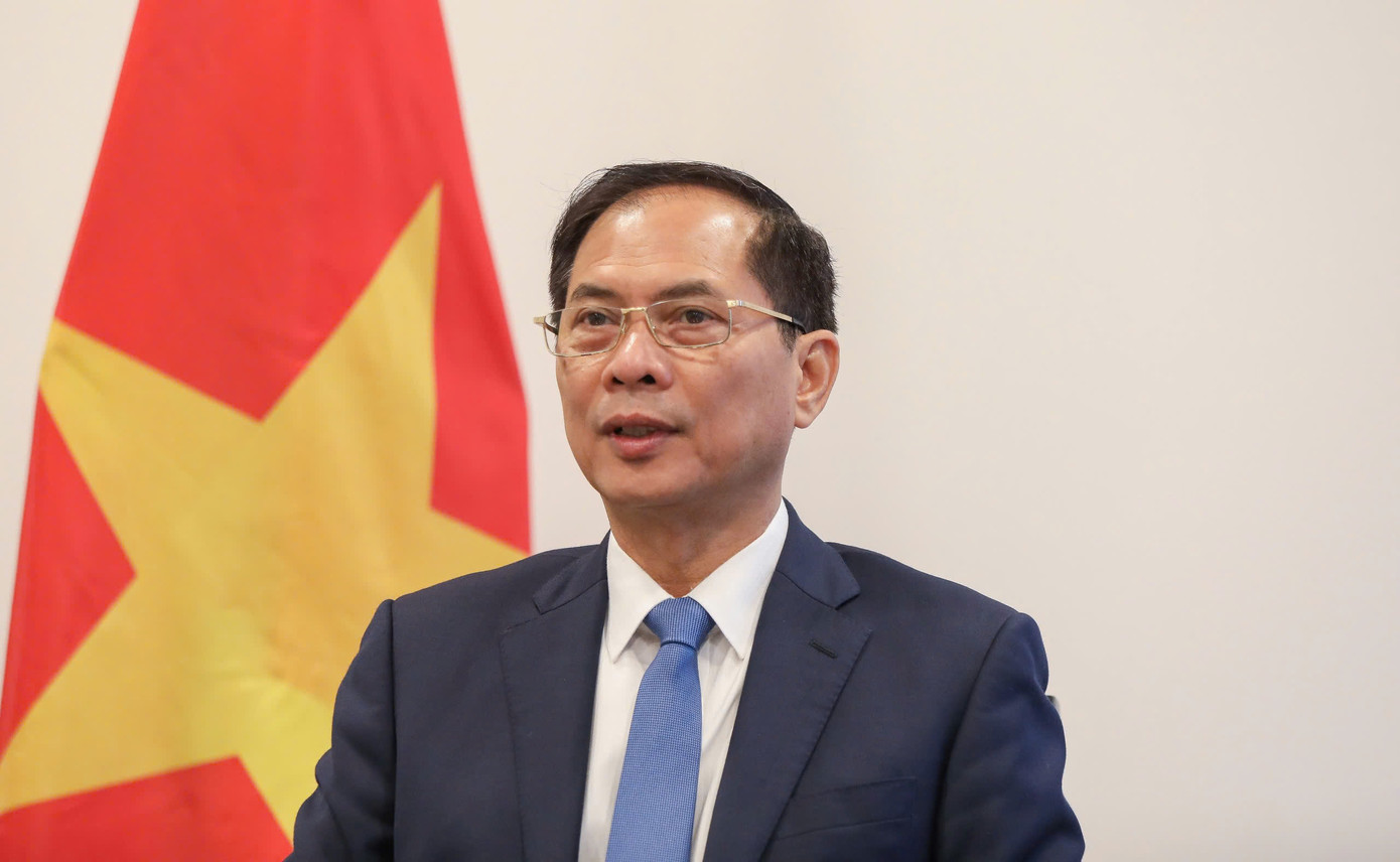 Phó Thủ tướng, Bộ trưởng Ngoại giao Bùi Thanh Sơn. (Ảnh: Mofa)
