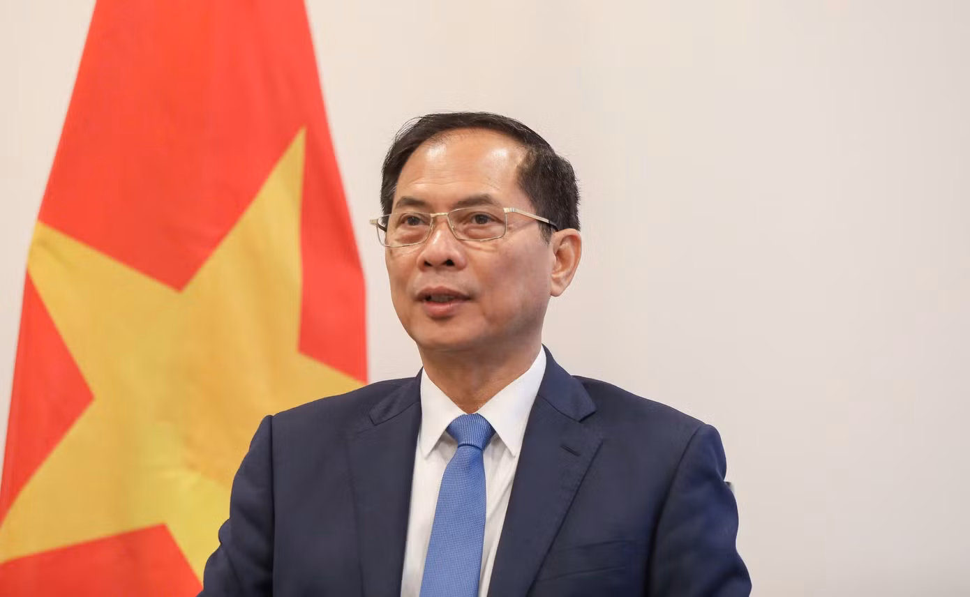 Phó Thủ tướng, Bộ trưởng Ngoại giao Bùi Thanh Sơn. (Ảnh: Mofa)