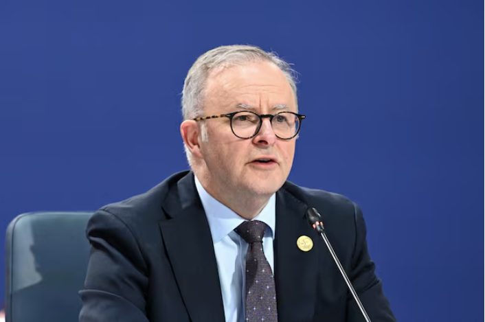 Thủ tướng Úc Anthony Albanese. (Ảnh: Reuters) Thủ tướng Úc Anthony Albanese. (Ảnh: Reuters)