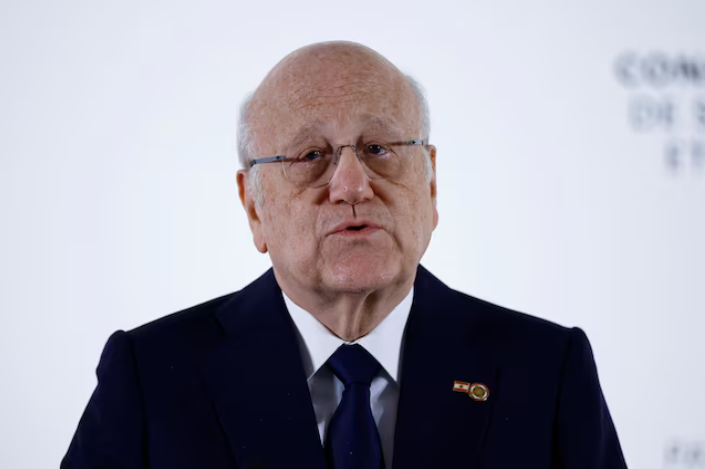 Thủ tướng tạm quyền Li-băng Najib Mikati. (Ảnh: Reuters)