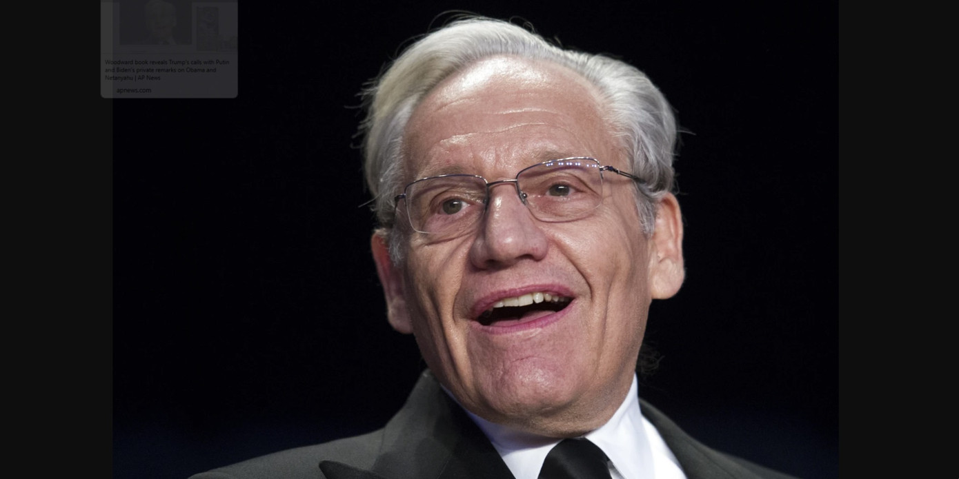 Nhà báo Bob Woodward. (Ảnh: AP)