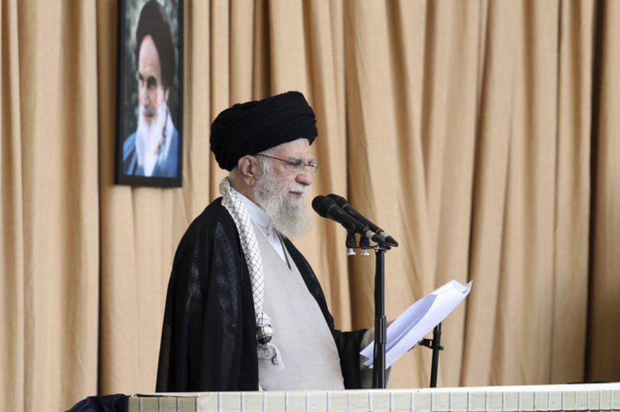 Đại giáo chủ Iran Ayatollah Ali Khamenei. (Ảnh: AP)