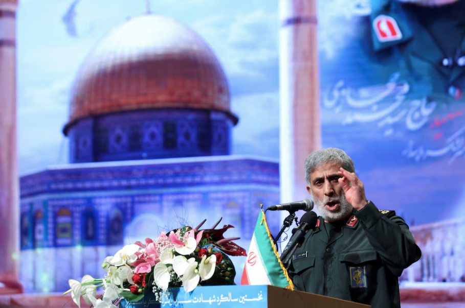 Chuẩn tướng Esmail Qaani là lãnh đạo lực lượng tinh nhuệ Quds của Iran. (Ảnh: Reuters)